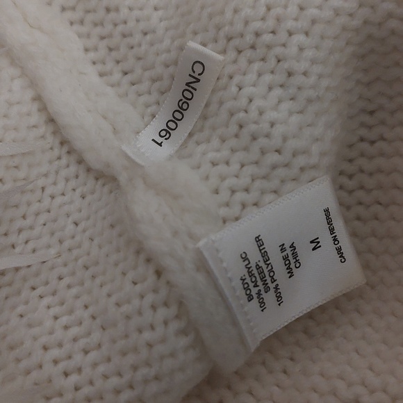 White Sweater Dress - Picture 10 of 10